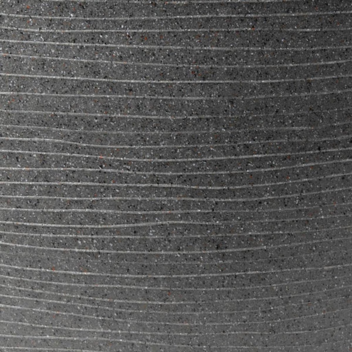 Capi Europe Jardinière rectangulaire basse Arc Granite - 60x35x40 - Anthracite