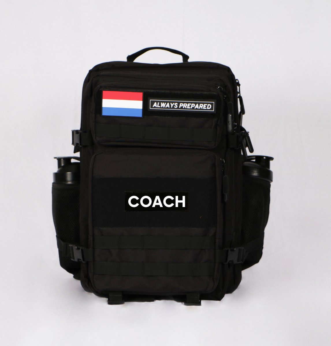 Backpack | Waterdicht | Rugzak | Rugtas | Dagrugzak | Wandelen | Hike rugzak | Schooltas | Coach | 45 Liter | Zwart