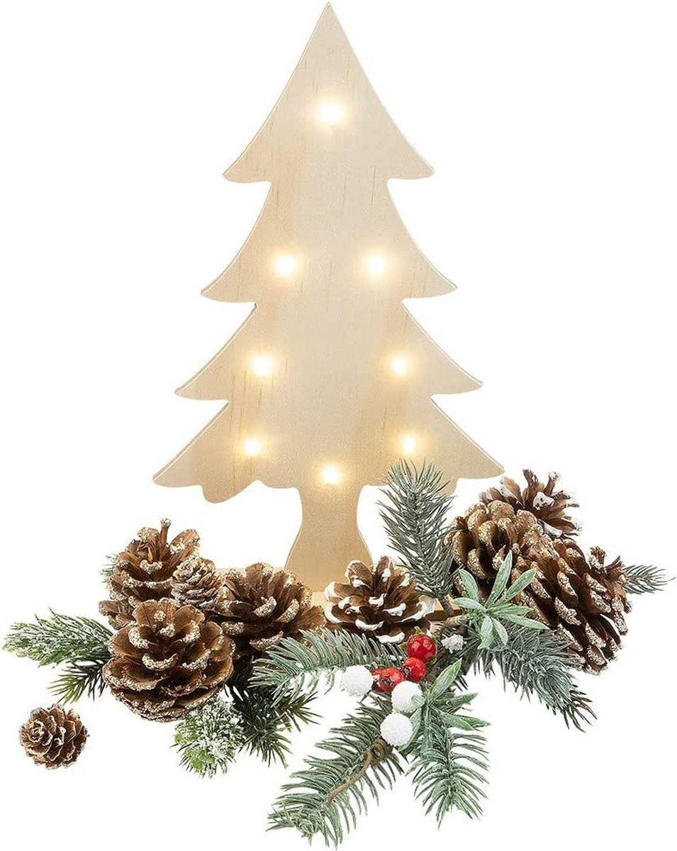 Kunstkerstboom – Premium kwaliteit - realistische kerstboom – duurzaam 27 cm x 16 cm x 0,5 cm