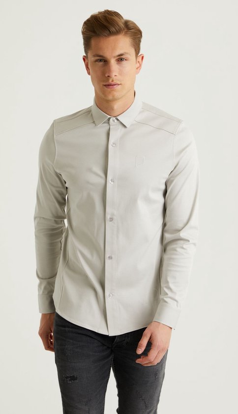 Chasin' Overhemd Formeel overhemd Archer.L Sol Lichtgrijs Maat M
