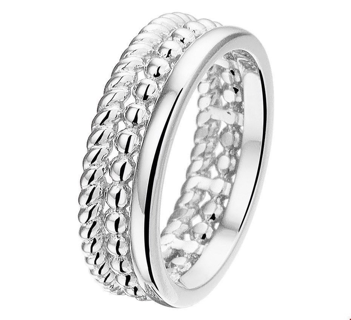 Zilver Gerhodineerde Ring 1326679 16.50 mm (52)