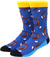 Grappig sokken met Rookworsten - Dames/Kinderen maat 35-39 - Holland/Worst/Nederland
