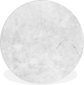 WallCircle - Wandcirkel 30x30 - Marmer - Textuur - Grijs - Marmerlook - Ronde schilderijen woonkamer - Wandbord rond - Muurdecoratie cirkel - Kamer decoratie binnen - Wanddecoratie muurcirkel - Woonaccessoires