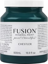 Fusion mineral paint - acryl verf - meubel verf - blauw - chestler - 500 ml