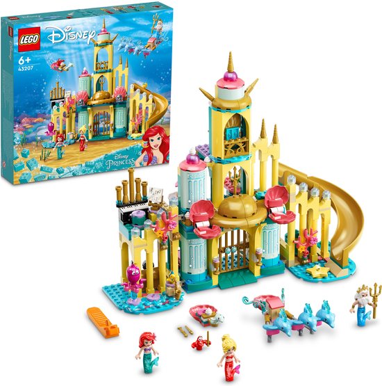 LEGO Disney Kleine Zeemeermin Ariëls Onderwaterpaleis - 43207