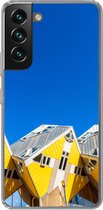 Geschikt voor Samsung Galaxy S22 Plus hoesje - Rotterdam - Kubus - Woning - Siliconen Telefoonhoesje