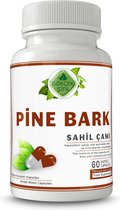 Pine Bark - Pijnboomschors Extract Capsule - 60 Capsules - Ontstekingsremmend, Antioxidant, Antimicrobieel, Antiviraal, Antidiabetisch - 1 CAPSULE 1000 MG EXTRACT - 60.000 mg Kruidenextract - Geen Toevoegingen - Beste Kwaliteit - Zeeden