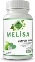 Lemon Balm - Citroenmelisse Extract Capsule - 60 Capsules - Voor Herpes, Genitale Herpes en Gordelroos - 1 CAPSULE 1000 MG EXTRACT - 60.000 mg Kruidenextract - Geen Toevoegingen - Beste Kwaliteit - Melissa
