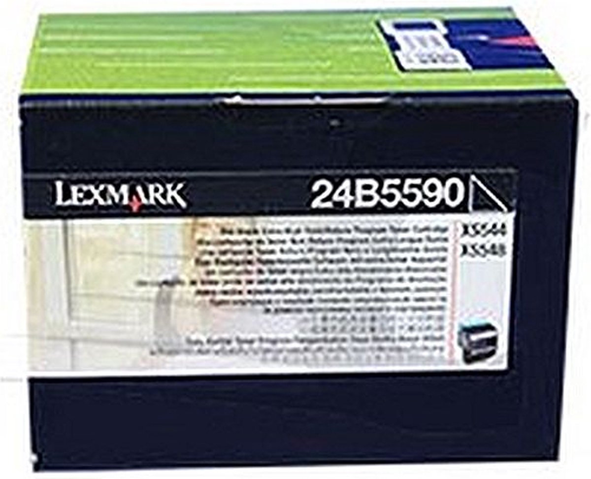 XS544dn / XS548de toner zwart standard capacity 6.000 pagina's 1-pack Return Programme