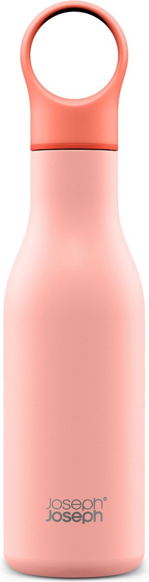 Joseph Joseph - Loop Drinkfles VacuĂĽm Dubbelwandig 500 ml - Roestvast Staal - Roze