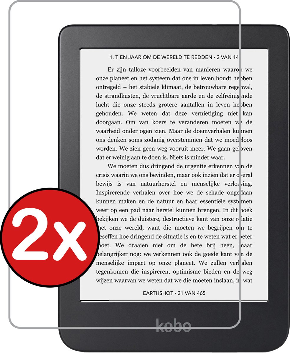 1/2/3 Pieces) E-book Screen Protector For Kobo Clara 2E 6.0-Inch