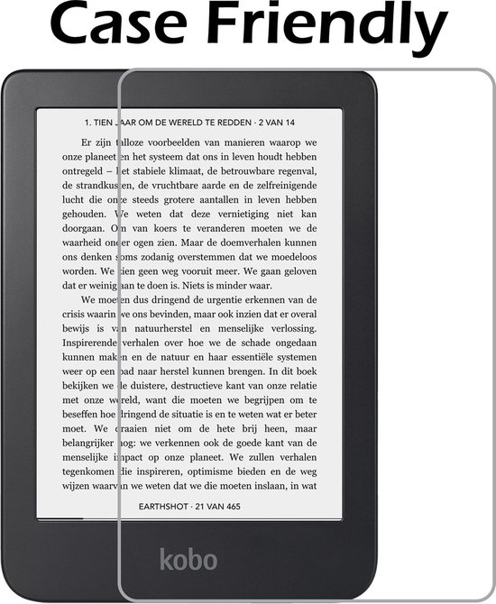 Screenprotector - Geschikt voor Kobo Clara 2E Screenprotector Bescherm Glas - Screenprotector Geschikt voor Kobo Clara 2E Screen Protector Tempered Glass - 2 PACK van ULTIMATE SHIELD — afbeelding 5