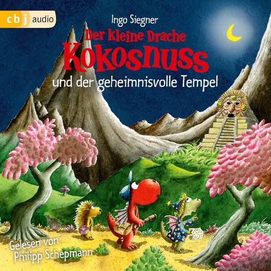 Der kleine Drache Kokosnuss und der geheimnisvolle Tempel - cover