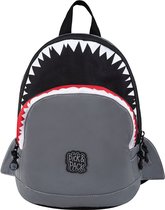 Pick & Pack Rugzak Haai - Shark Shape Backpack S Visible grey - Grijs