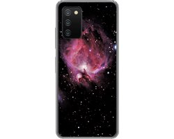 Telefoonhoesje Geschikt voor Samsung Galaxy A03s hoesje - Sterrenbeeld - Ruimte - Orion - Jongens - Meisjes - Kinderen - Siliconen Telefoonhoesje Telefoonhoesje