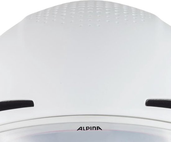 ALPINA Unisexe - Adultes, ALTO V Casque De Ski, White Matt