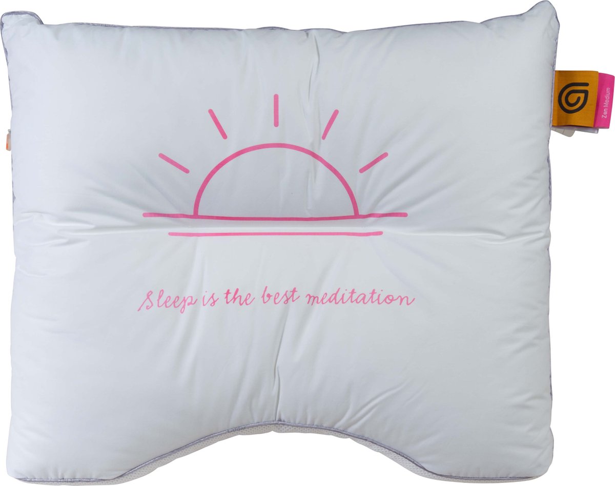 Gilder® ZEN kussen Medium | vulling microvezel (Microdown) | vulgewicht 1450 gr. | anti-allergisch | 60x70 cm