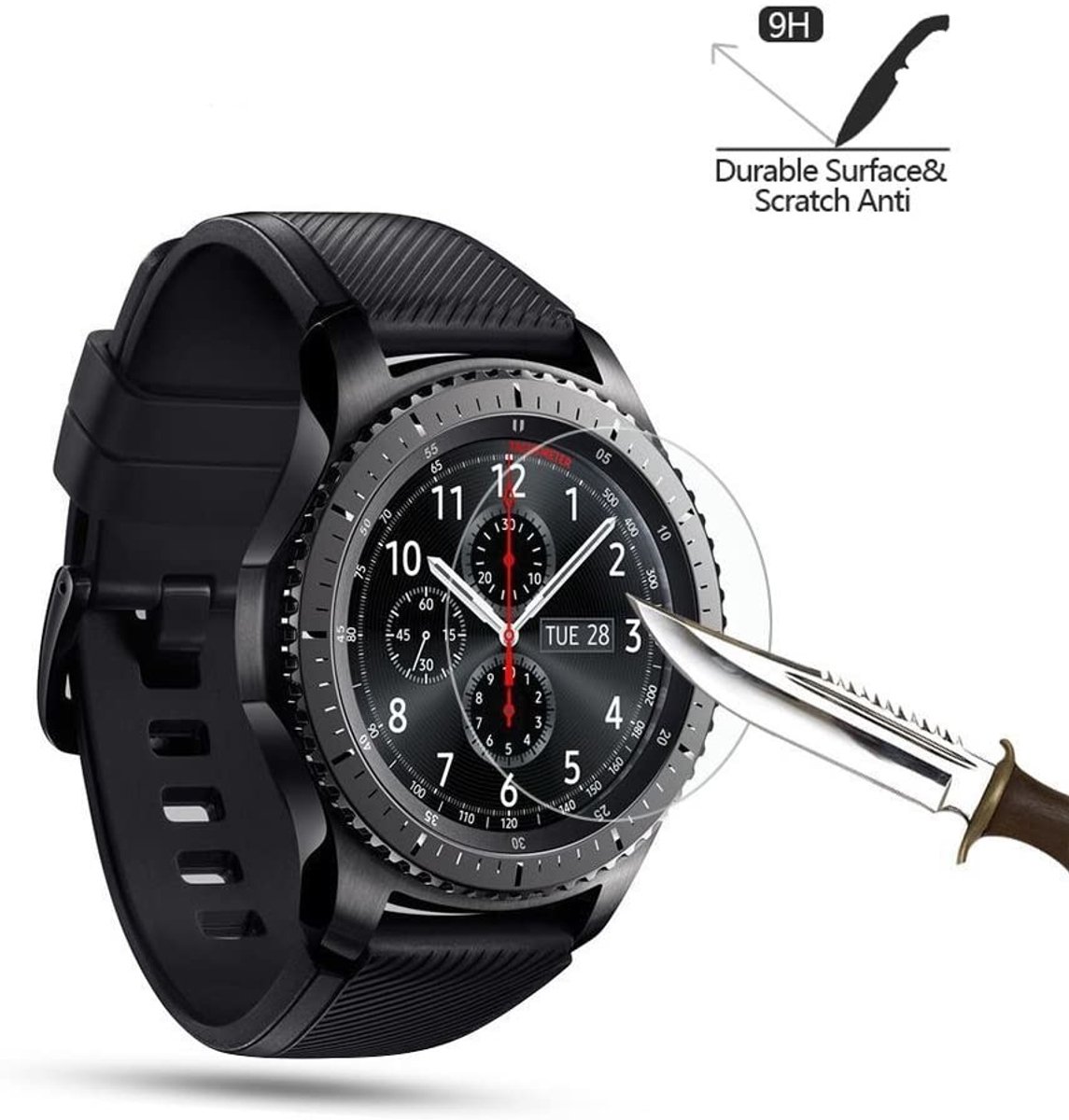Glazen screen protector - 46mm - 46mm - Samsung Watch glas
