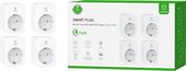 WOOX R6118 4 PACK - Prise Smart - Surveillance de l'énergie - Alexa et Google Assistant - No Hub requis