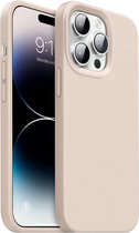 Siliconen Hoesje Geschikt voor Apple iPhone 14 Pro | Flexibel | Dun | Zacht | Back Cover Roze
