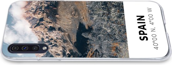 Coque Samsung Galaxy A50 - Espagne - Montagnes - Été - Coque de téléphone en Siliconen