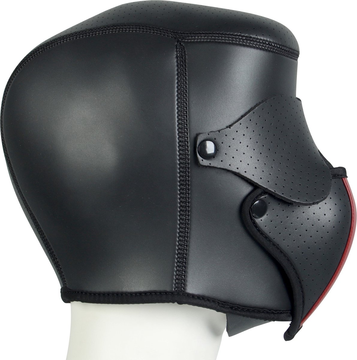 Banoch | Masker Cobra | neopreen | afneembaar oog & mondmasker | bondage — afbeelding 9