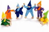 Gnomes Magic en Feutres de Wood pour maison de poupée / cabane dans les arbres 6 pièces