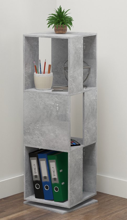 mokebo Boekenplank 'Der Bücherwurm' (180x60x34 cm) in bruin gemaakt van Hout