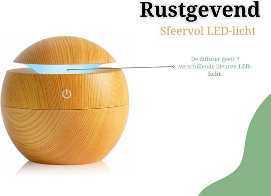 Duluxa Luxe Aroma Diffuser Luchtbevochtiger Gebruik Met 