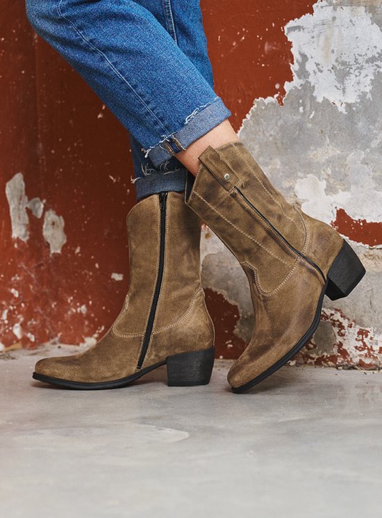 Wolky Laarzen Caprock HV taupe suede | bol.com