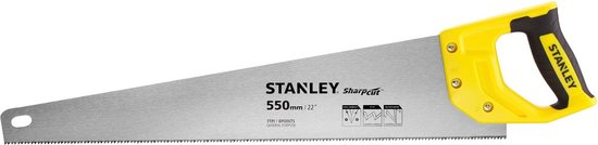 Handzaag - Stanley Universeel Zaag SharpCut 550mm - 7T/inch [1]