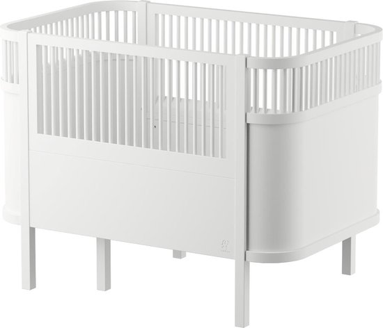 Product: Sebra  - Ledikant Baby en Junior Bed - Ledikant - Classic Grey, van het merk Sebra