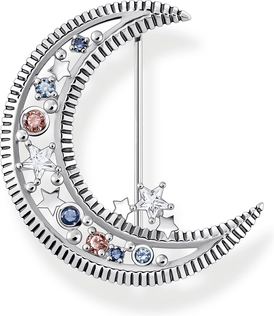 Thomas Sabo Dames-bedel 925 zilver kleursteen 32017781 - Altijd de