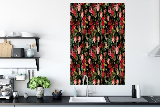 Affiche Fleurs - Roses - Rose - 80x120 cm