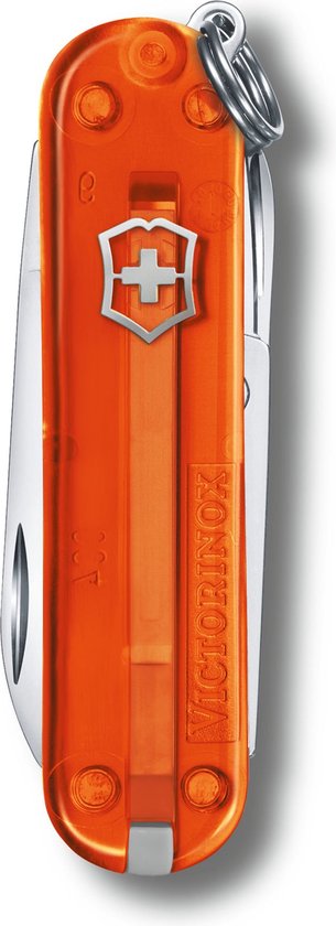 Victorinox Classic SD - Opale de feu - Transparent