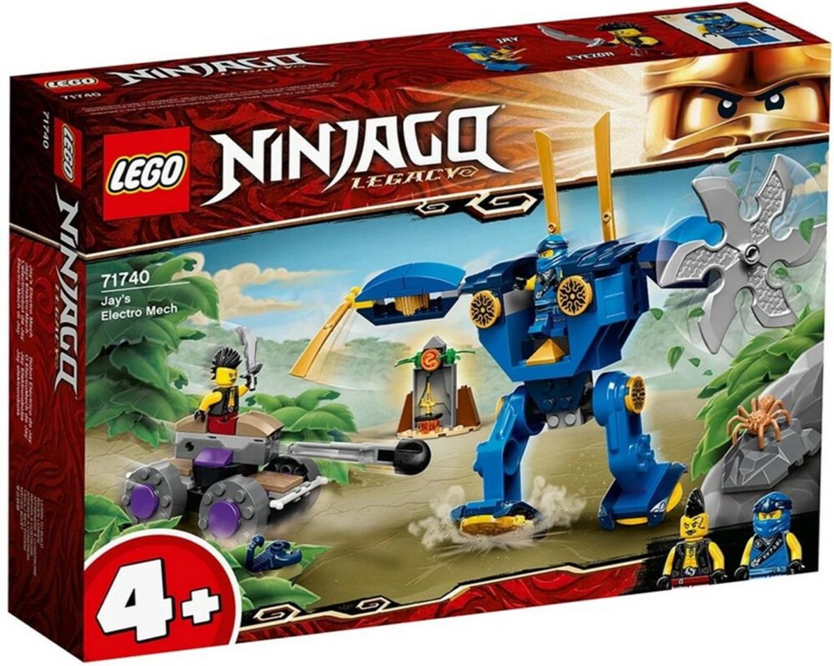 LEGO NINJAGO Legacy 4+ Jay's Electro Mecha - 71740 | bol.com