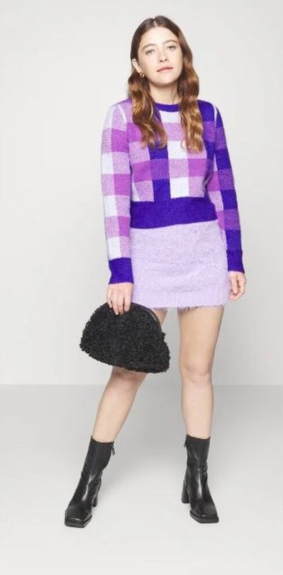 Only London L/s Check Pullover Dewberry PAARS L