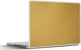Laptop sticker - 14 inch - Goud - Metaal - Luxe - Design - 32x5x23x5cm - Laptopstickers - Laptop skin - Cover