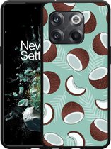 OnePlus 10T Hoesje Zwart Kokosnoten - Designed by Cazy