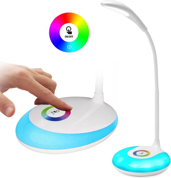 Aigostar Rainbow - Lampe de chevet veilleuse LED…