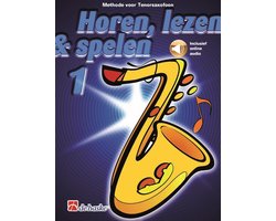 Horen, lezen & spelen 1 tenorsaxofoon