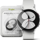 Ringke Screen Protector Geschikt voor Samsung Galaxy Watch 4 40MM - ID Glass - 4-Pack