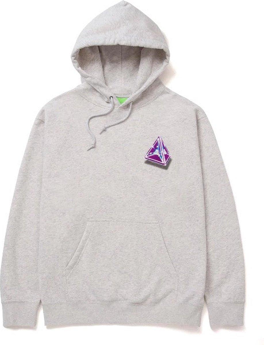 Huf Tesseract Triple Triangle Pullover/hoodie - Athletic Heather
