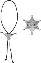 Insigne et chaîne de shérif