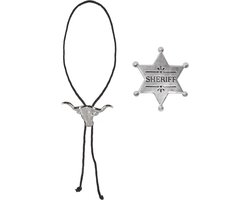 Boland - Set Cowboy 'Sheriff' - Volwassenen - Unisex - Cowboy - Cowboy - Indiaan
