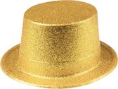 Boland - Hoed Glitter goud Goud - 57 - Volwassenen - Unisex - Glitter and Glamour