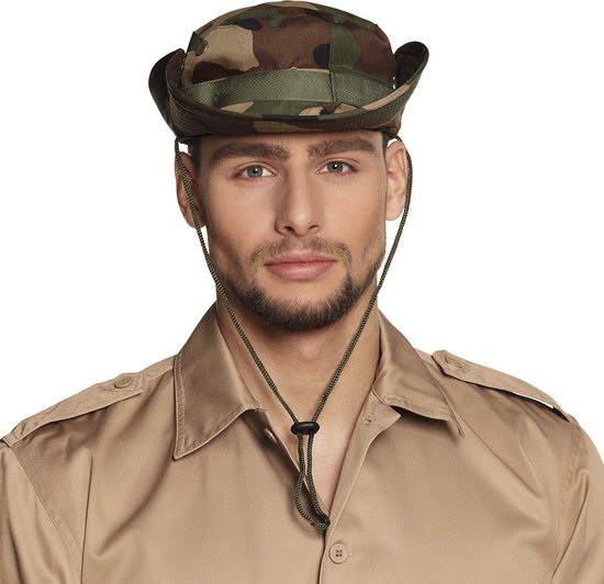 Bonnet camouflage militaire adulte - Coiffure habillée | bol