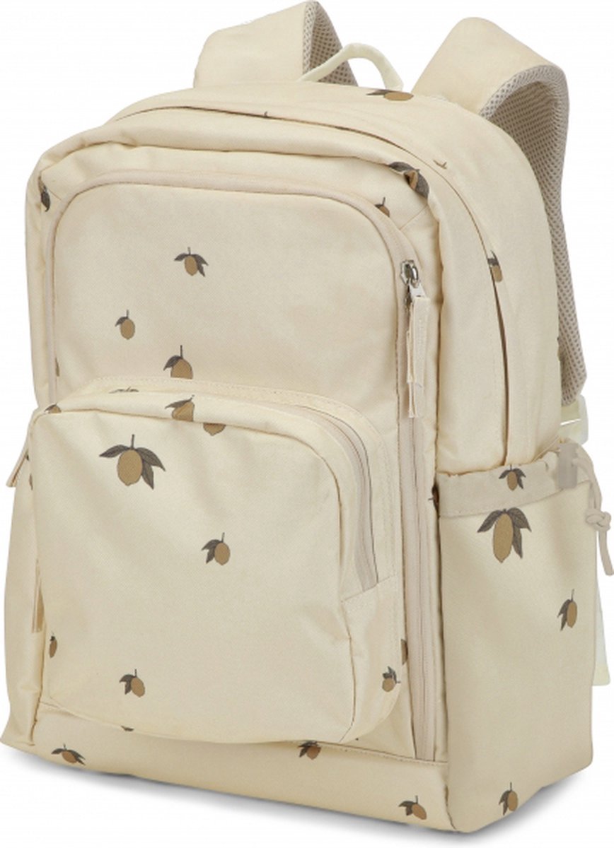 Konges Sløjd - Rugzak - Schooltas - Nush Schoolbag - Lemon