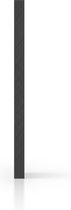 Plexiglas satijn antraciet glans/mat 4 mm - 60x40cm