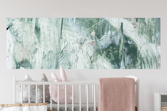Stickers muraux - Film autocollant - Décoration de jardin - Peinture - Abstrait - 150x50 cm - Film adhésif - Stickers muraux Chambre d'enfant - Papier peint autocollant